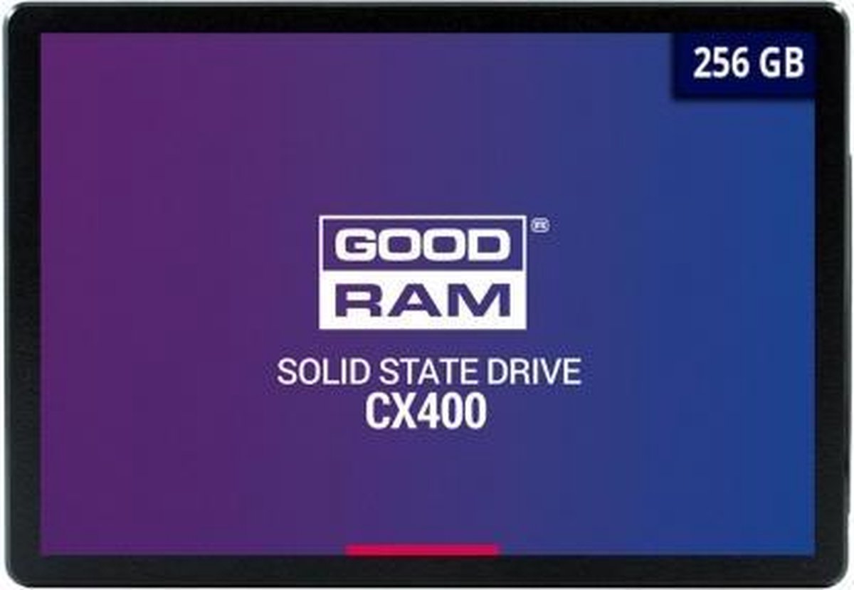 Goodram CX400 internal solid state drive 2.5'' 256 GB SATA III QLC 3D NAND