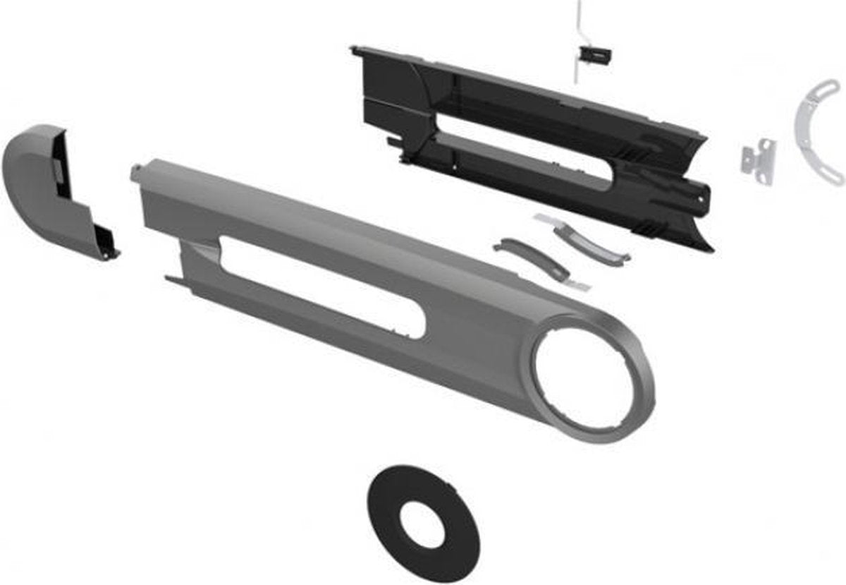 Kettingkast Hesling Cadena voor Bosch 2 middenmotor - grijs
