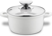 Berndes Vario Click Induction White kookpan met deksel - Keramiek - Ø 16 cm - Wit