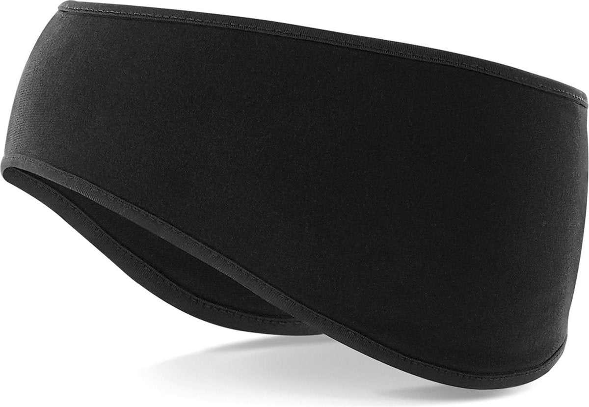Senvi Sports Softshell hoofdband - Kleur Zwart