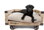 Lex & max divan op wielen hondendivan  75x50cm hout
