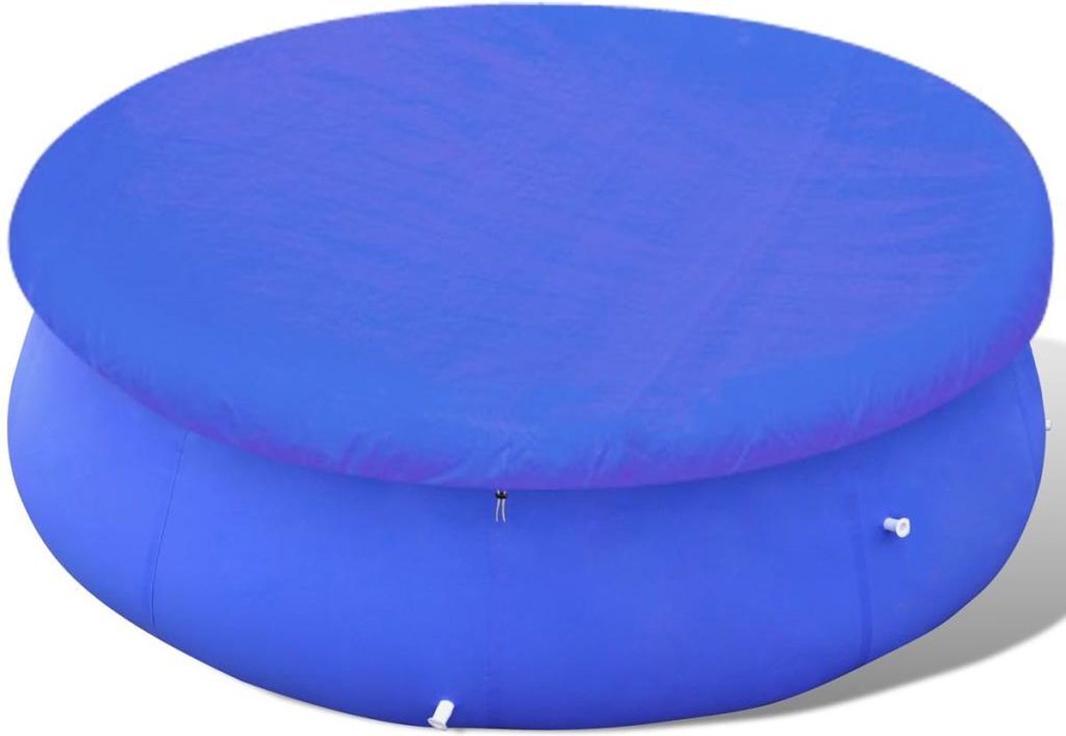 Zwembadhoes PE Rond 450-457 cm (Blauw)