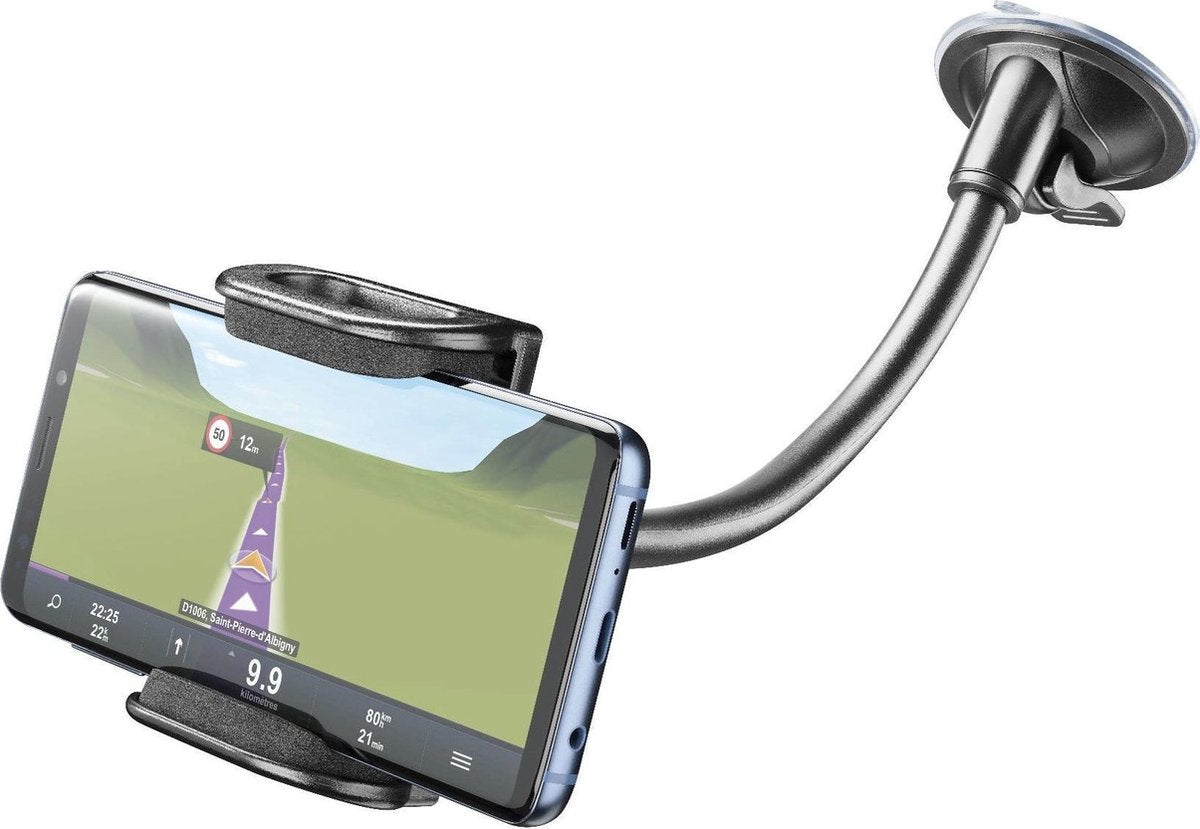 Cellularline PILOTFLEXIK houder Passieve houder Mobiele telefoon/Smartphone Zwart