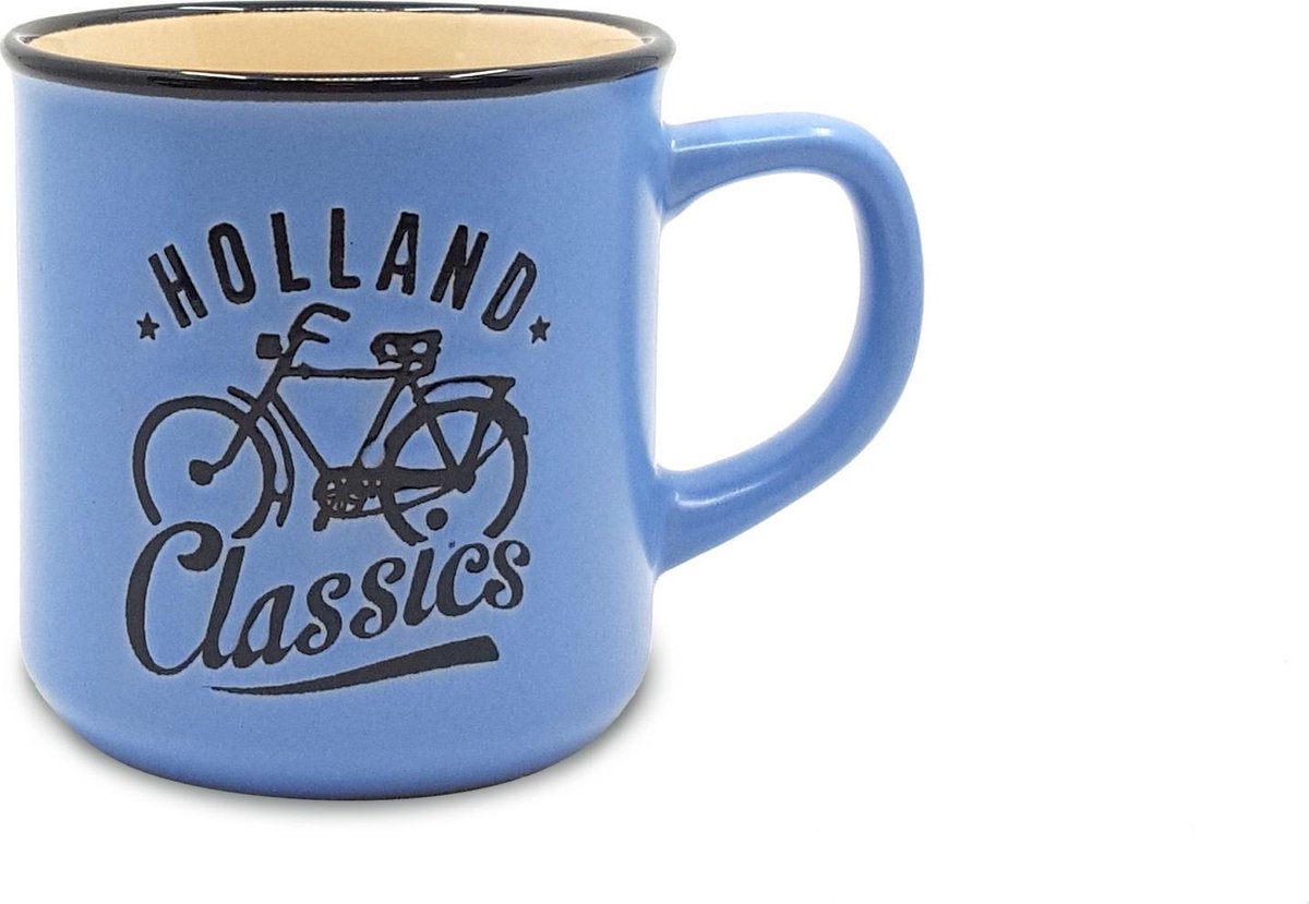 Campmug Beker Klein Blauw - Souvenir