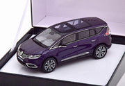 Renault Intiale Espace (Blauw) (10 cm) 1/43 Norev [Inclusief Luxe Showcase]  - Modelauto - Schaalmodel - Model auto - Miniatuurautos - Miniatuur auto - Schaal model