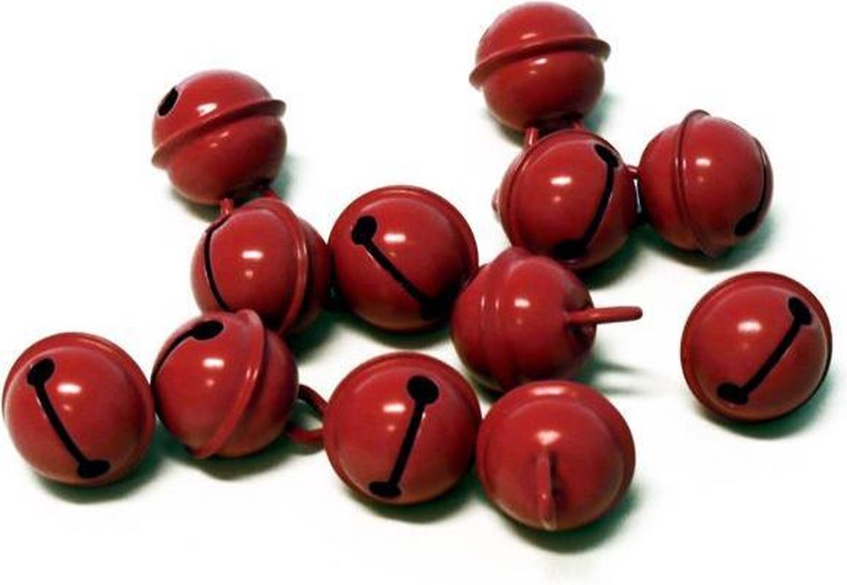 Belletjes 15mm roze R1 per 12 stuks
