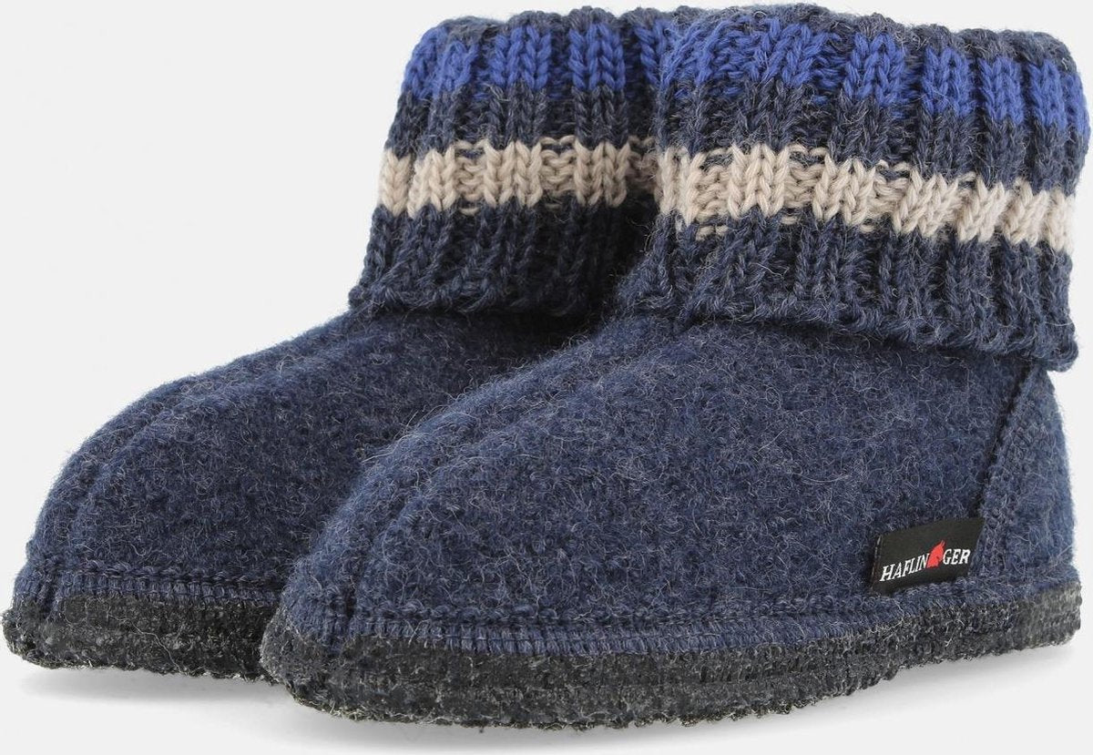 Haflinger Paul Sokpantoffel - Jeans - 32 - Vilt