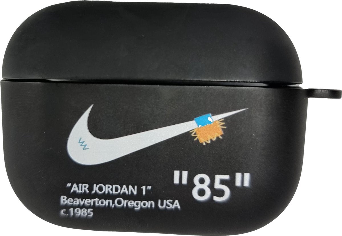 AirPods Pro Case Air Jordan 1 with cord black - Airpods Pro hoesje - Airpod Pro case - Airpod Pro hoesje - Nike
