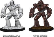 Dungeons and Dragons Miniatures - Nolzur's Marvelous - Iron Golem - Miniatuur - Ongeverfd