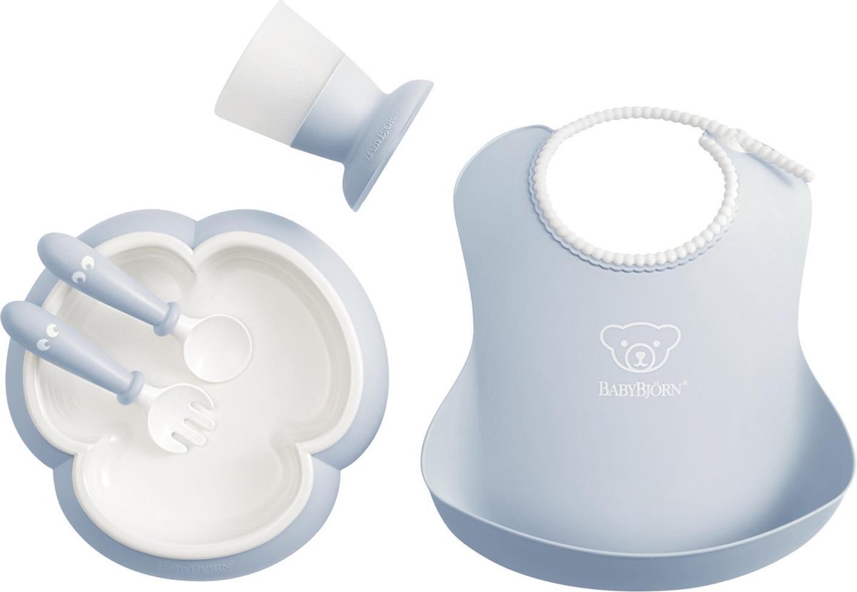 BABYBJÖRN Baby Eetset - Pastelblauw