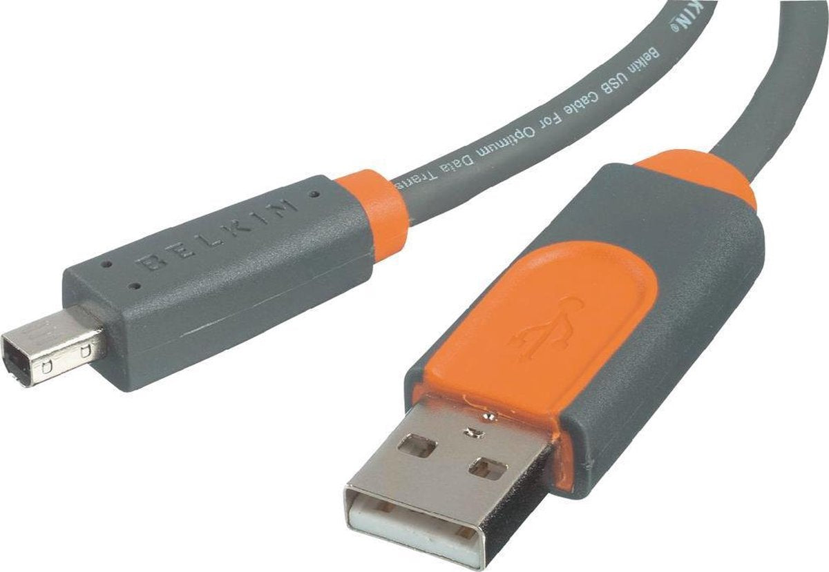 Belkin Pro Series - USB 2.0 naar 4-pin Mini-B USB - 1.8m