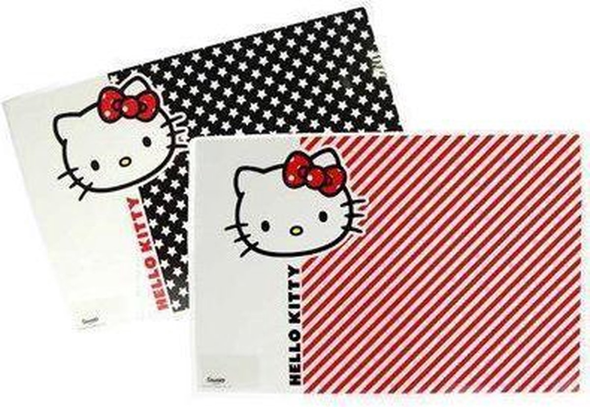 Hello Kitty duo placemat stars & stripes
