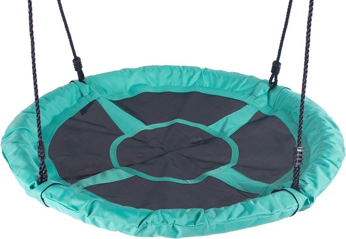 Nestschommel Comfort Groen Ø100 cm PP touwen