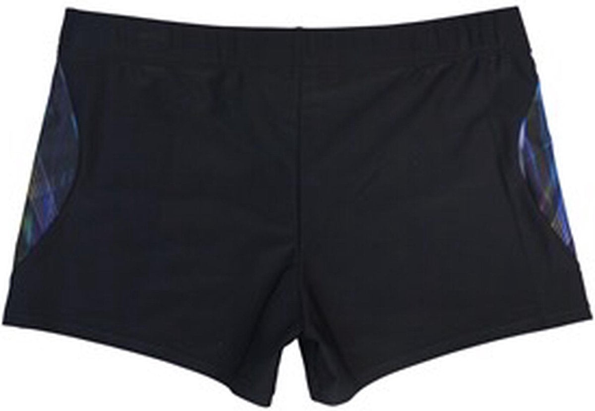Lentiggini zwemshort blauw multi M