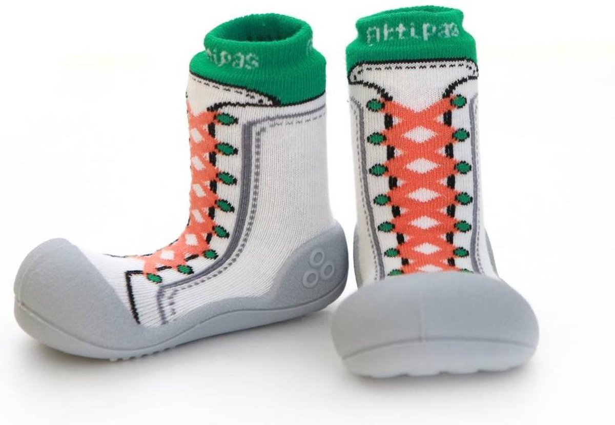 Attipas babyschoentjes New Sneakers groen Maat: 19 (10