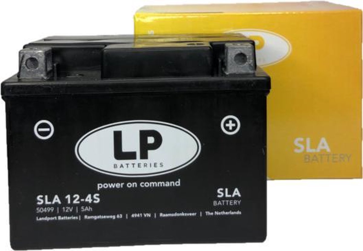 Landport - SLA accu -12V 5 Ah (onderhoudsvrij)