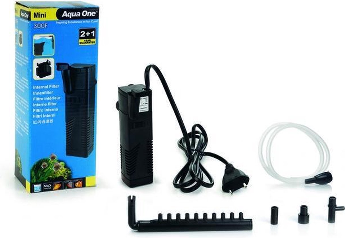 Aqua One 300F 240V intern binnenfilter