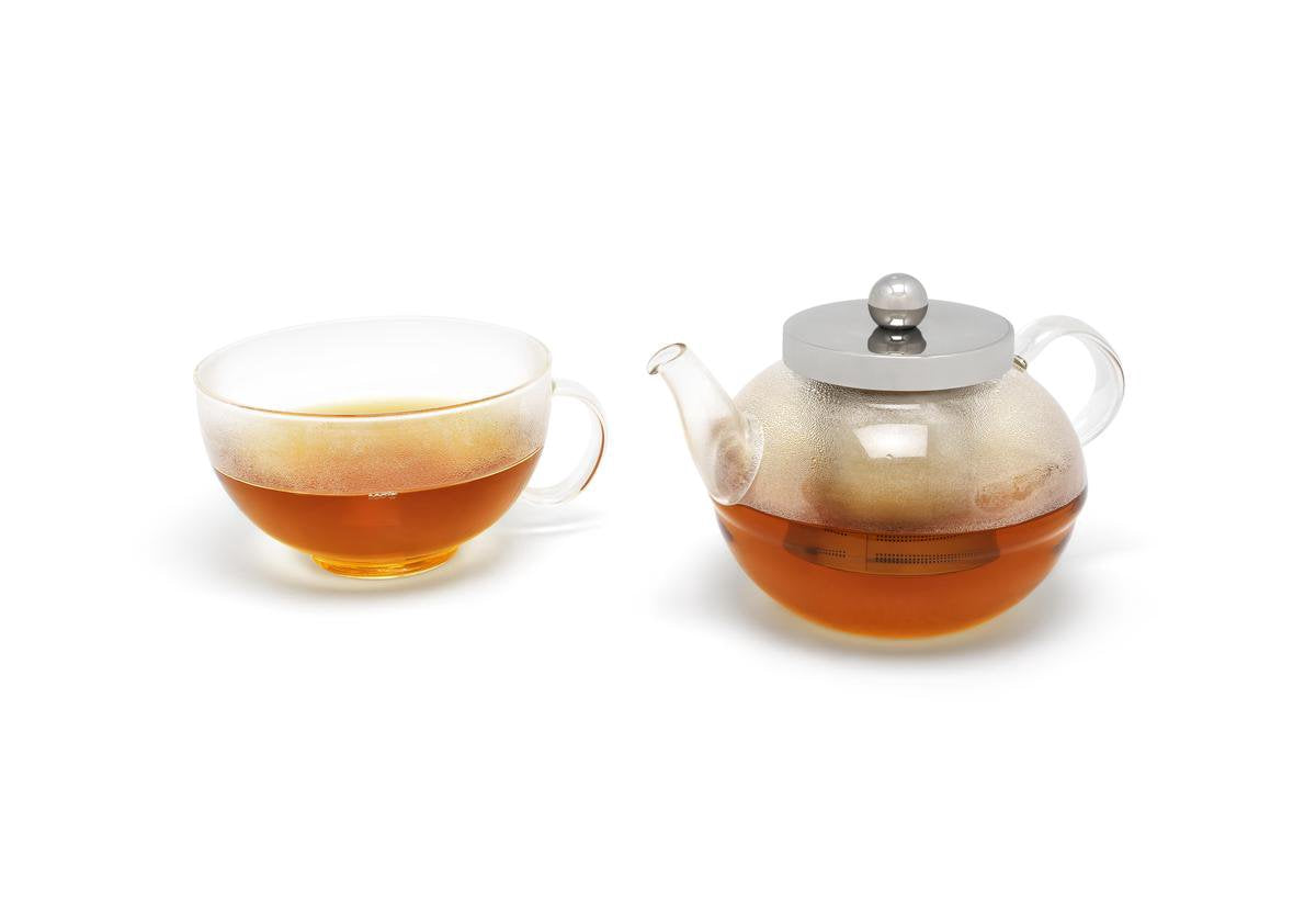 Bredemeijer Tea for one Modena met theeglas 500ml - Theepot met filter