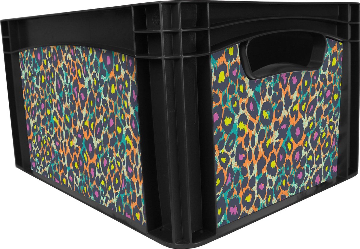 Fietskrat Bicibo Leopard color