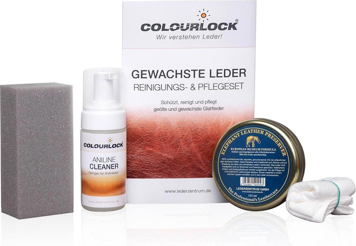 COLOURLOCK ONDERHOUD SET VOOR GEWAXT LEER
