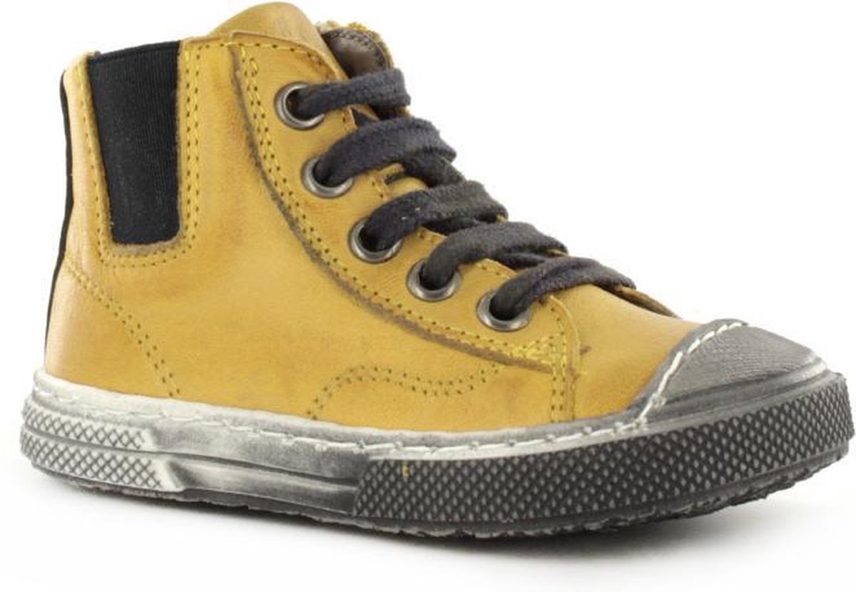 Kickers - Kick J.Bottien 13795 - Gesloten Schoenen - Jongens - Geel - Vit vt Ocra