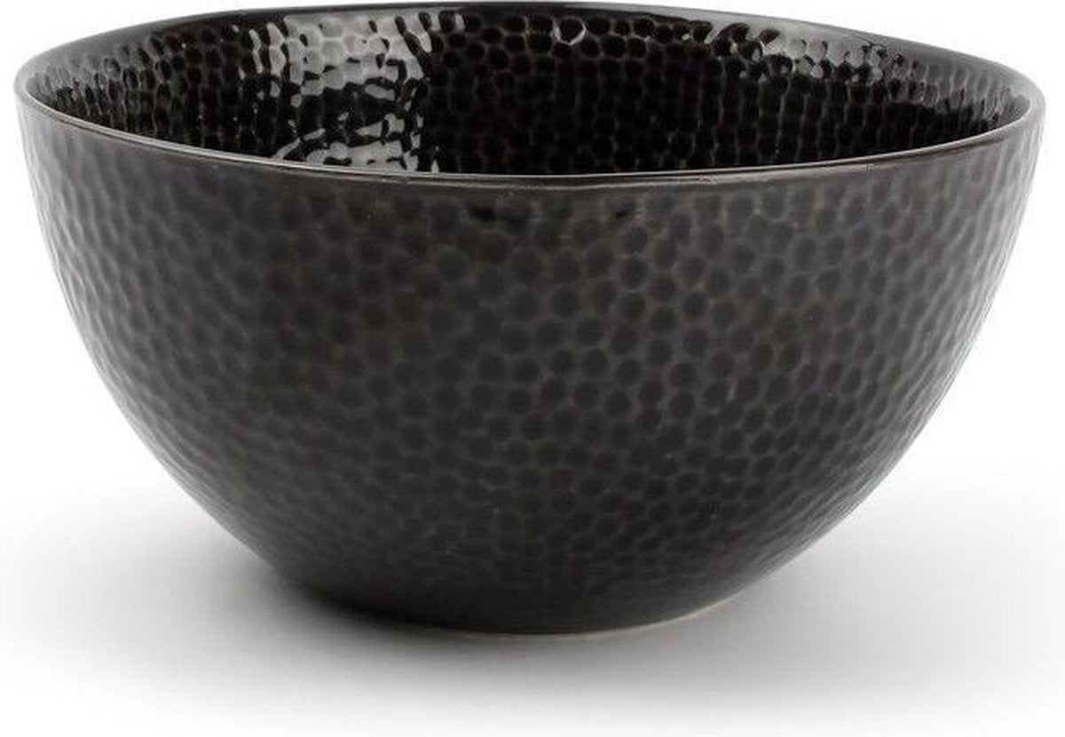 Salt&Pepper Kom 15xH7cm zwart Mielo set/4