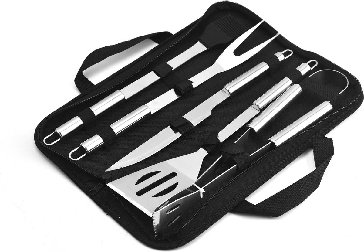 BBQ accessoires - BBQ gereedschap set - Keukengerei - Kookgerei - Barbecue set - Set van 5