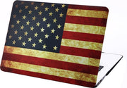 Mobigear Hard Case Vintage US Flag voor Apple MacBook Air 13 inch