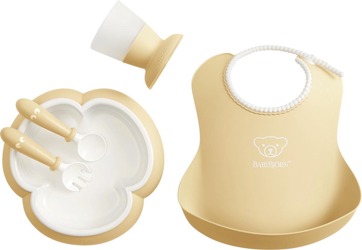 BABYBJÖRN Baby Eetset - Pastelgeel
