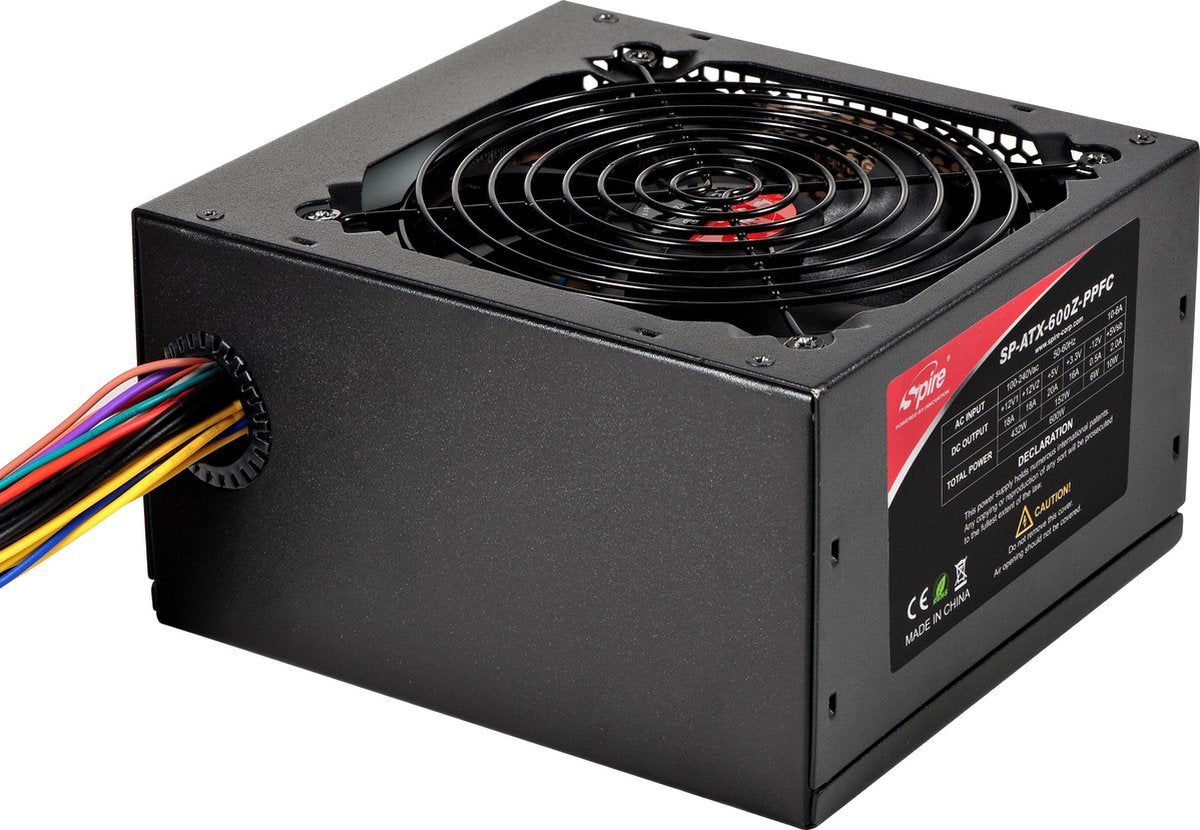 Spire PEARL 600 power supply unit 600 W ATX Zwart