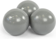Ballenset ballenbak grijs (50st) Misioo