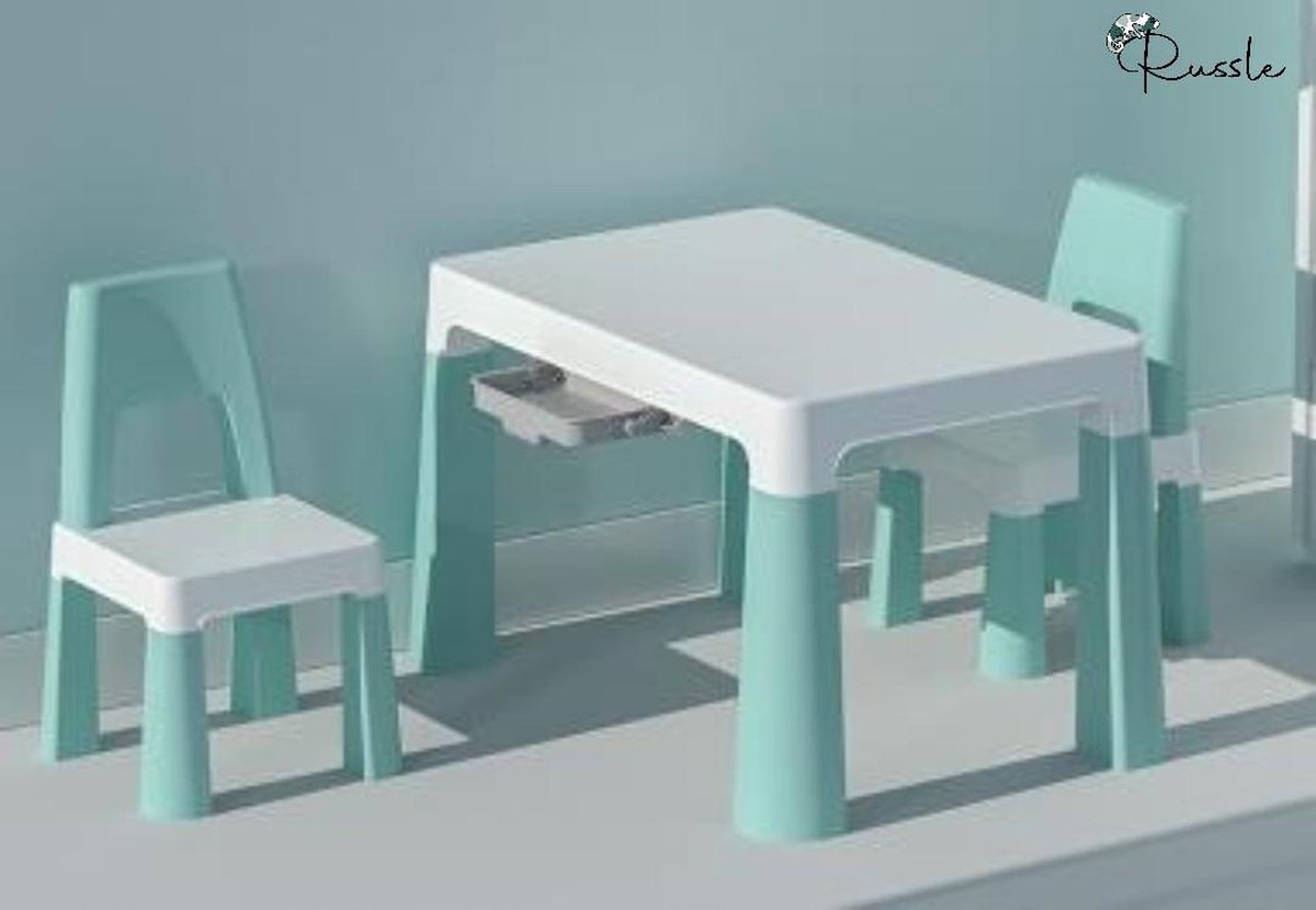 Setje tafel met stoelen Mint Groen