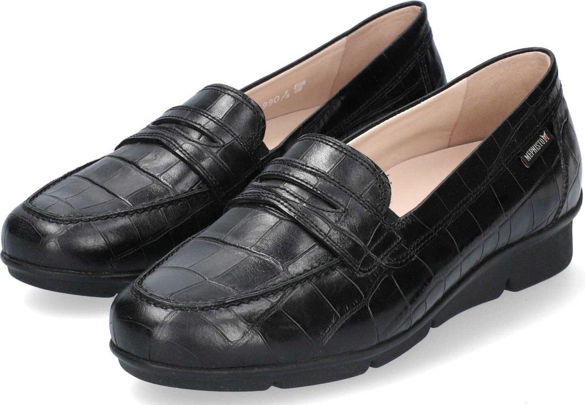 Mephisto DIVA dames instapper - zwart - maat 38