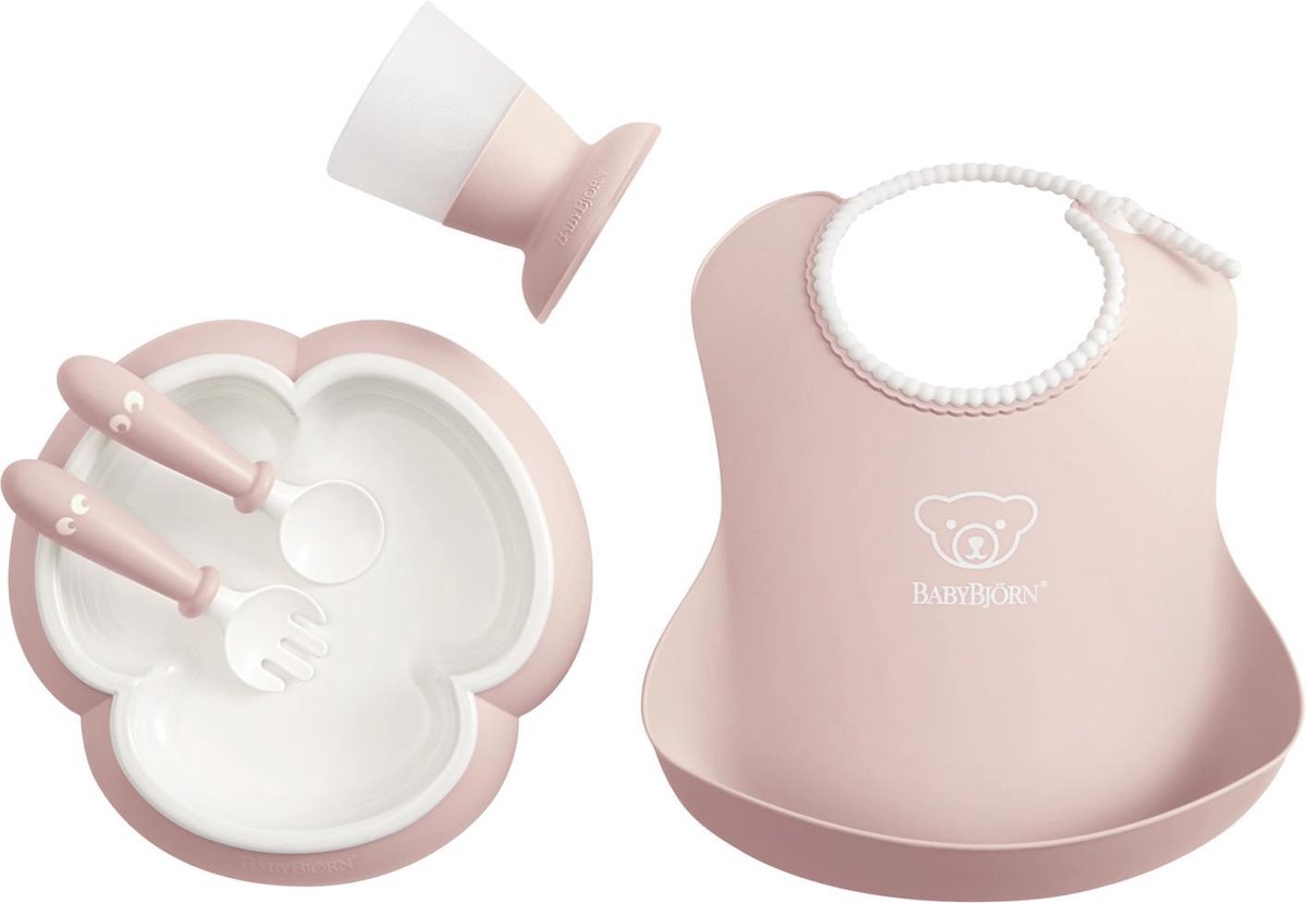 BABYBJÖRN Baby Eetset Pastelroze