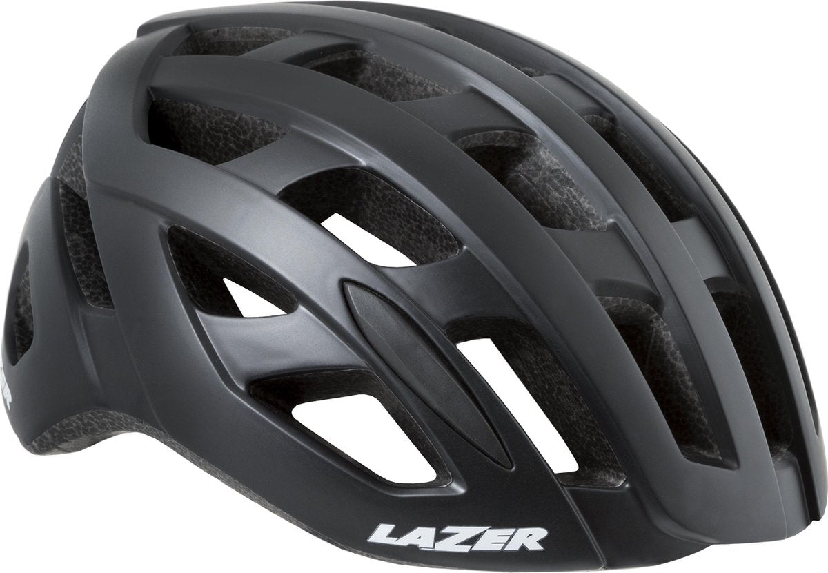 Lazer Tonic Fietshelm - Zwart Mat - Hoofdomtrek 52-56cm