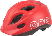 Kinder helm s 52-56cm bobike one plus mat rood