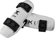 Taekwondo-Scheenbeschermers Jc Wt Wit Maat Xxs