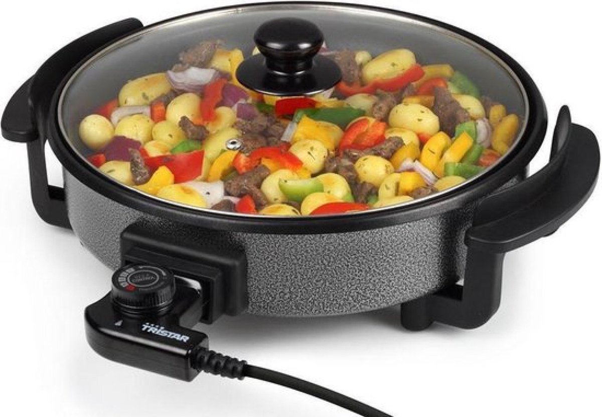 Tristar Hapjespan - Pz-2963 - Kippiepan - Ø 30 Cm - 1500 Watt