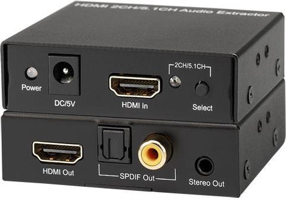 KanexPro HAECOAX HDMI naar HDMI + audio converter