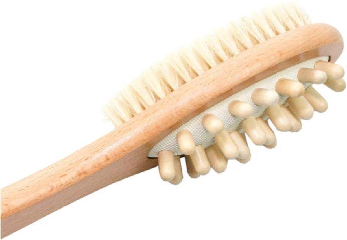 HD shop Dry brush – Cellulite borstel – Badborstel - Rugborstel - Massage borstel - Droogborstel – Doucheborstel rugborstel – Droogborstelen lichaam - Lichaamsborstel - Dry brushing huidborstel – Huidborstel – Anti cellulitis massage