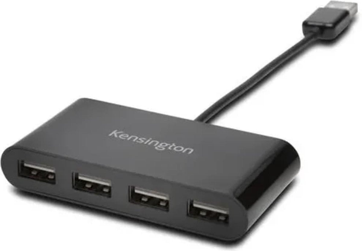 Kensington USB 2.0 Hub met 4 Poorten - USB Accessoires