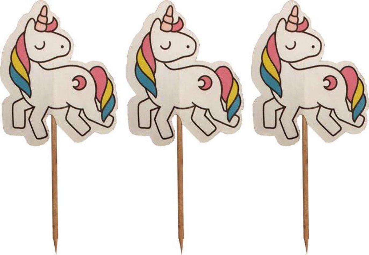 Prikkers Unicorn 12 stuks