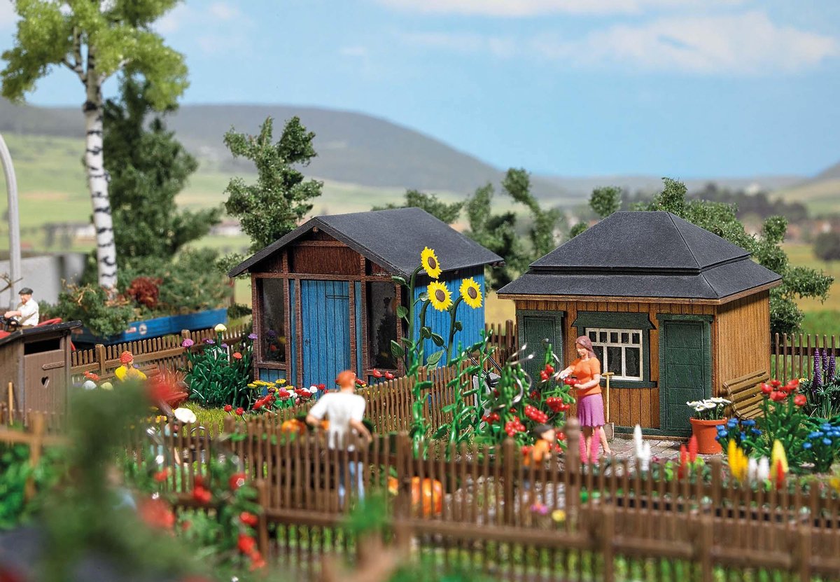 Busch - Gartenlauben-set 2 H0 (2/20) * - BU1617 - modelbouwsets
