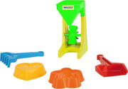 Wader Strandset Watermolen 21 Cm 5-delig Groen