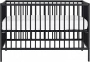 Puck Raw Babybed Beuken Zwart 60 x 120 cm