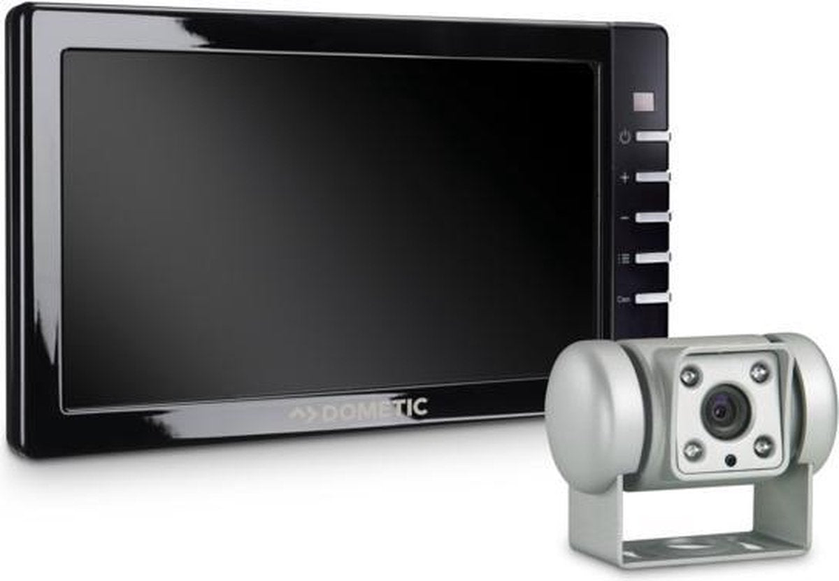 Dometic PerfectView RVS 745 Achteruitrijcamera Set met zilverkleurige camera