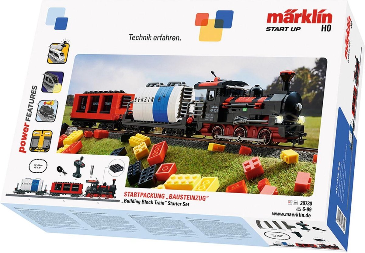 Märklin Start up - ''Building Block Train'' Starter Set modeltreinbaan & -trein