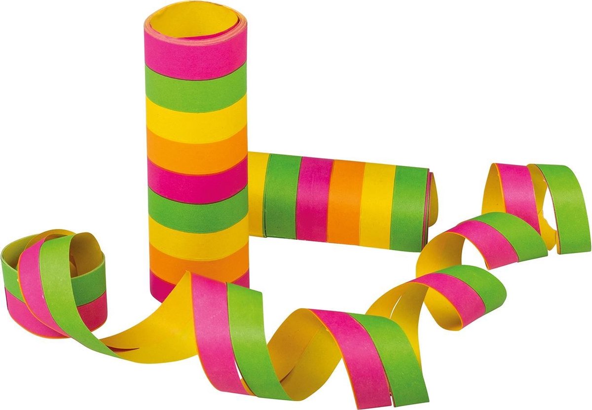 Tib Serpentines Neon 4 Meter Papier