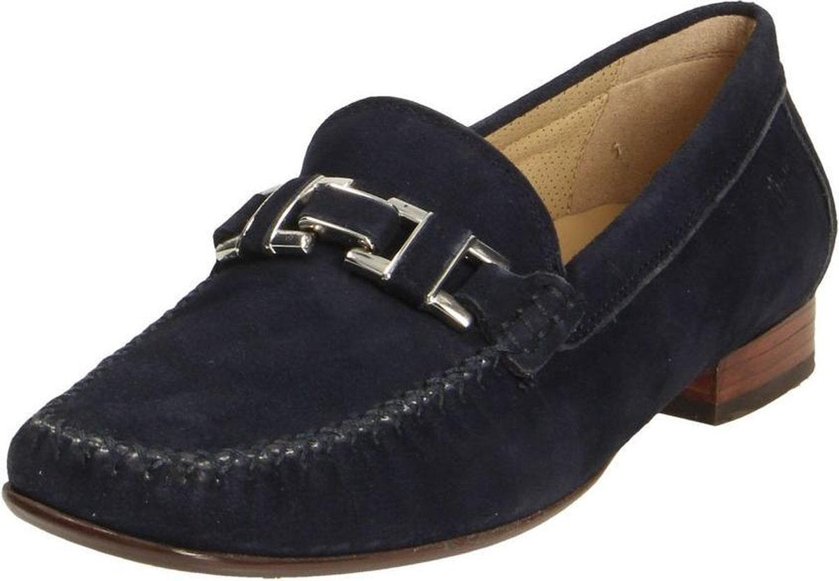 Sioux CAMBRIA - Volwassenen Instappers - Kleur: Blauw - Maat: 39