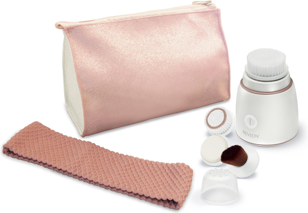 Revlon RVSP3538UKE gezichtsreinigingsborstel Wit Batterij/Accu